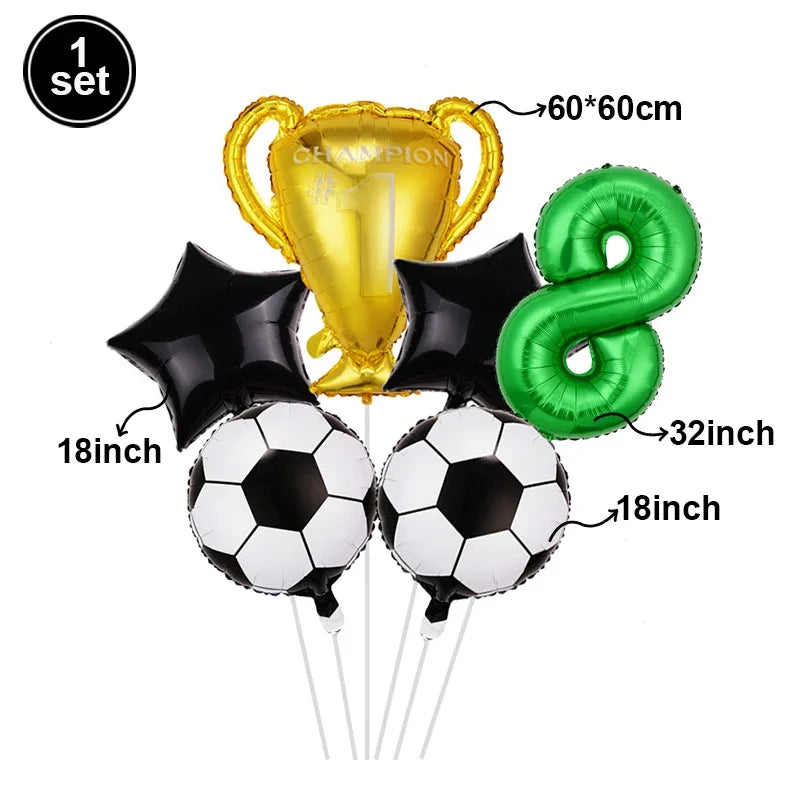 Soccer Party Supplies Decoration