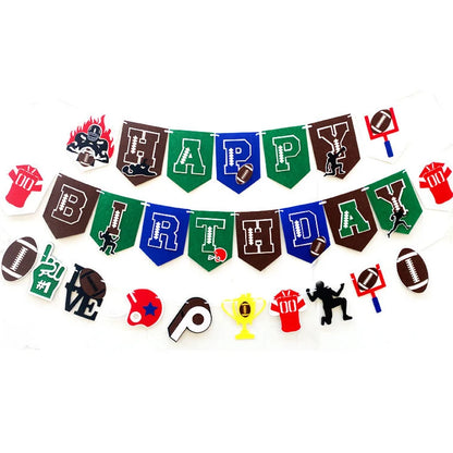 Rugby Themed Birthday Set