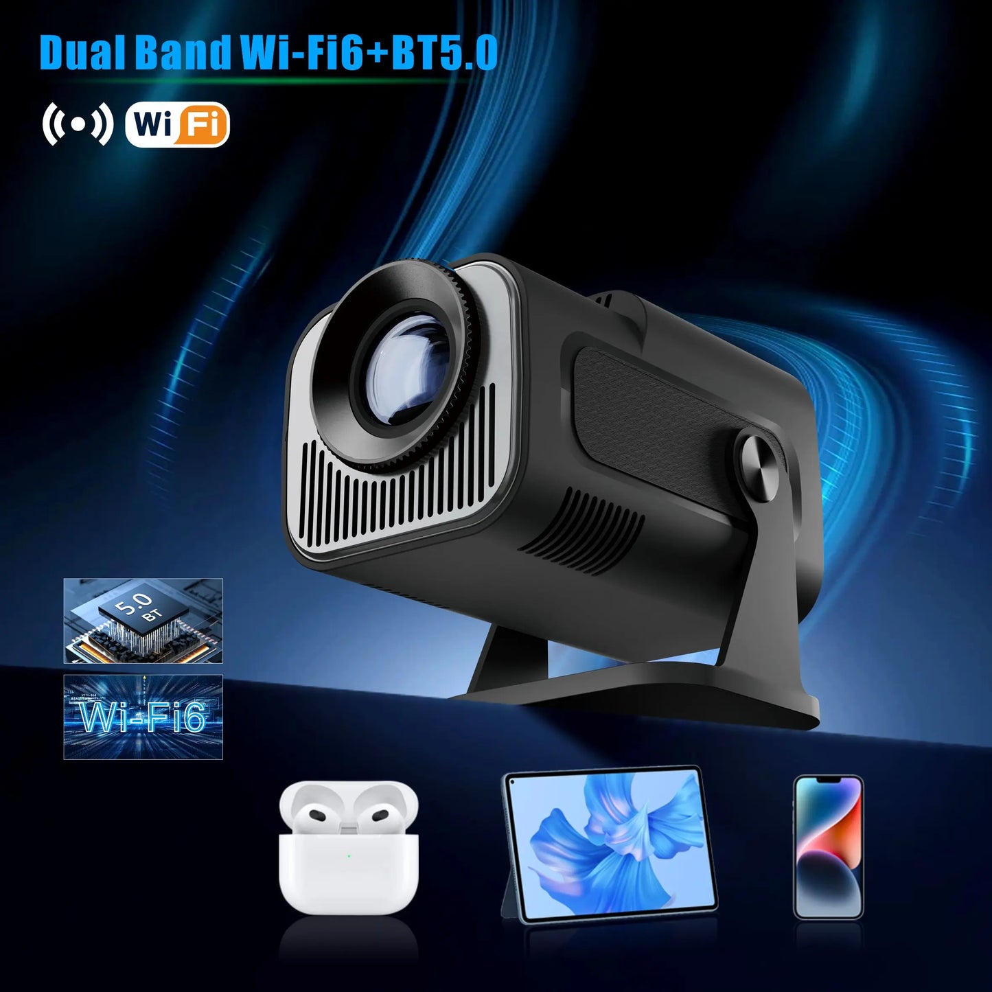 Mini Portable 4K Projector