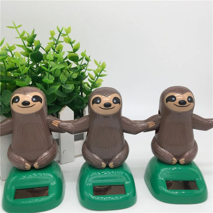 Solar Energy Sloth Bobblehead