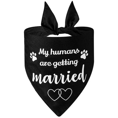 Dog of Honor Wedding Scarf