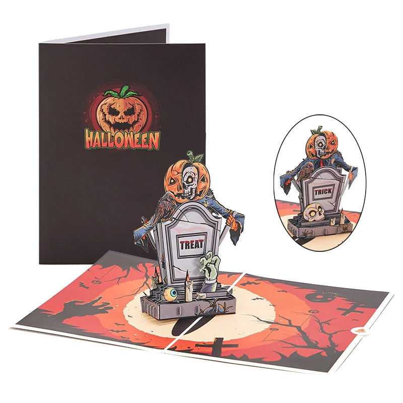 3D Halloween Pop Up Greeting Cards