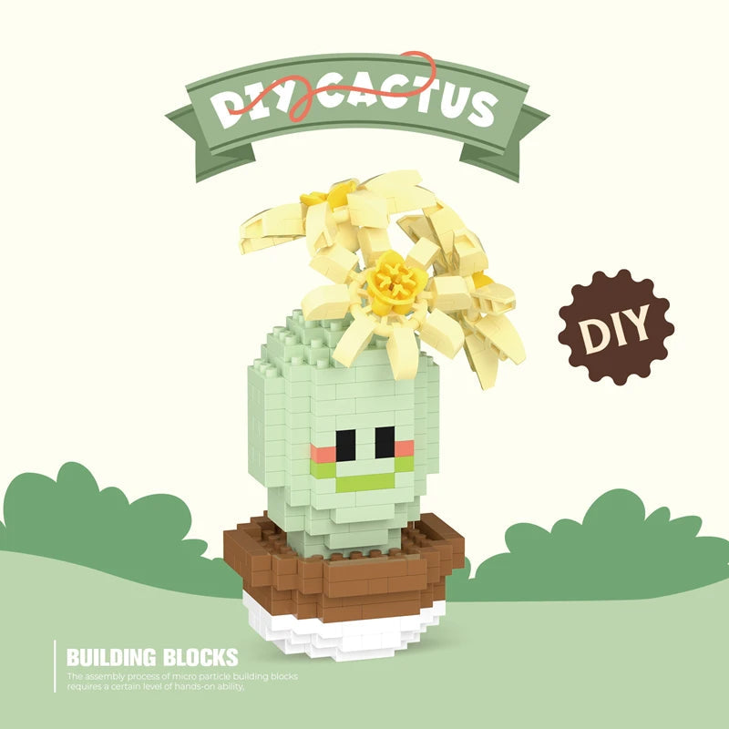 Mini Cactus Building Blocks