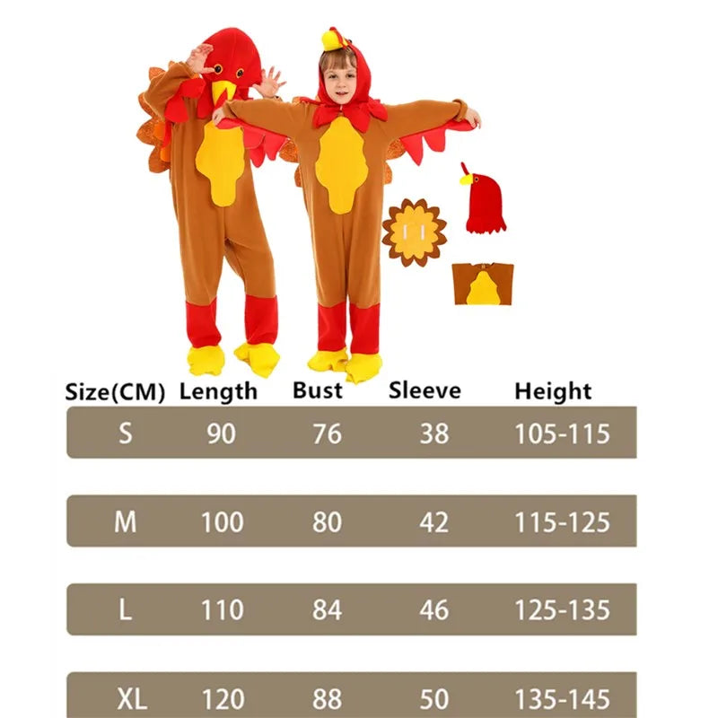 Kids Turkey Costume