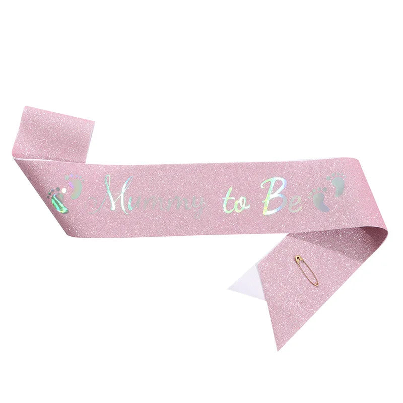 Gender Reveal Ribbon and Tiara