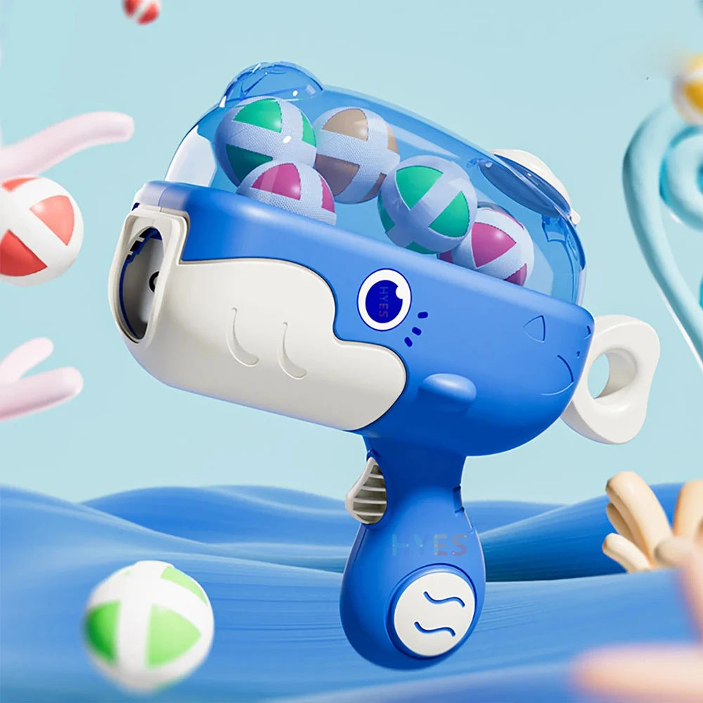 Whale Sticky Ball Shooter