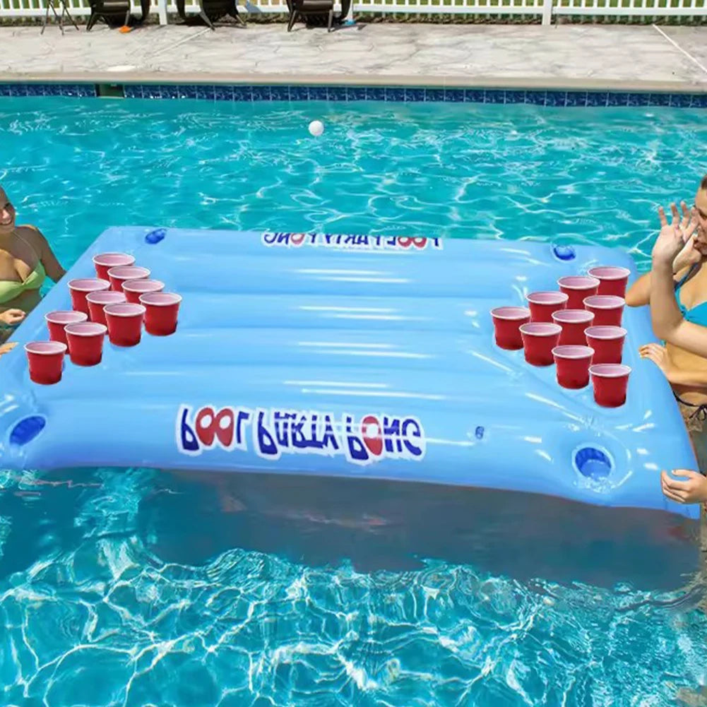 Inflatable Floating Pong Table