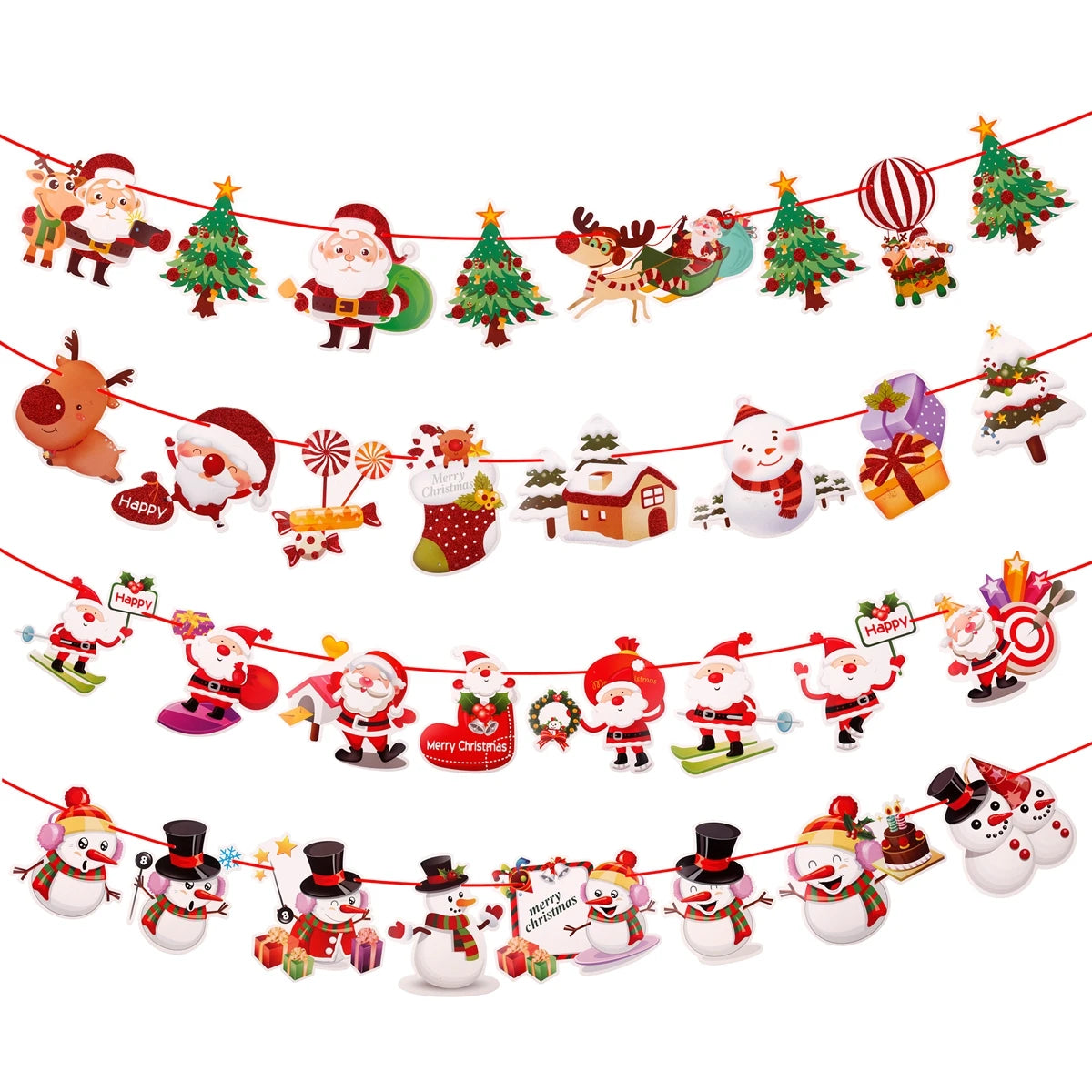 Cartoon Christmas Banner