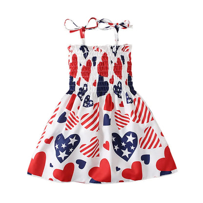 Girl Dress American Holliday Themed