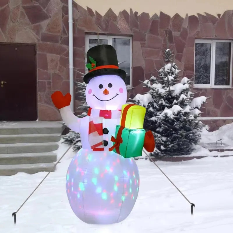 LED Christmas Inflatable Snowman 1.5M