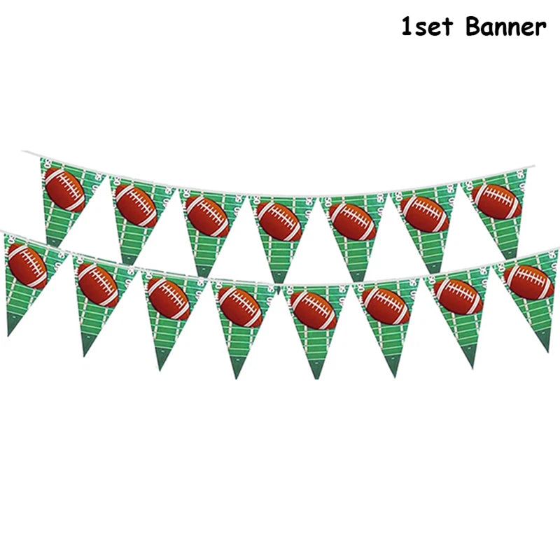 Rugby Themed Birthday Set