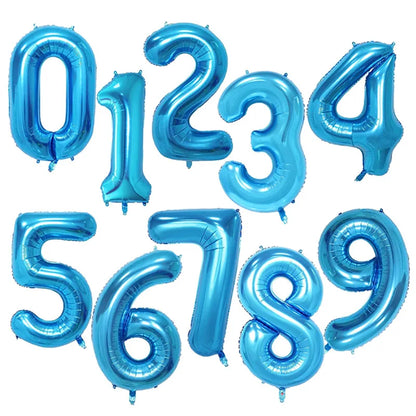 Big Number Foil Balloons 40inch