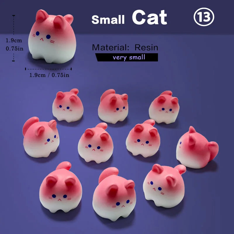 Miniature Animal Figurines 10Pcs