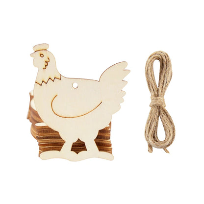 Multiple Wooden Easter Decoration