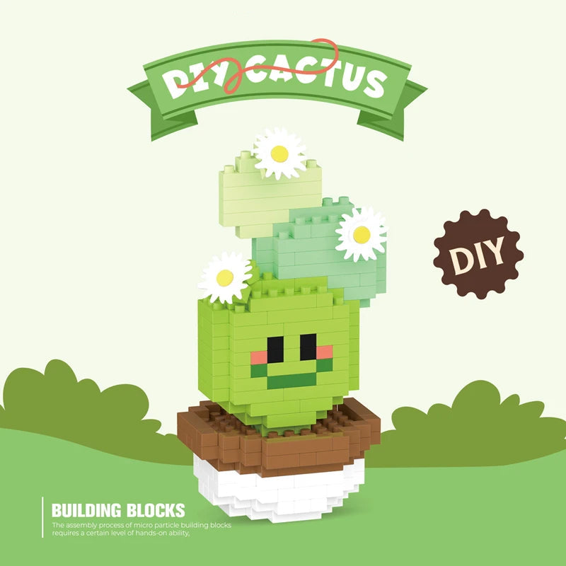 Mini Cactus Building Blocks