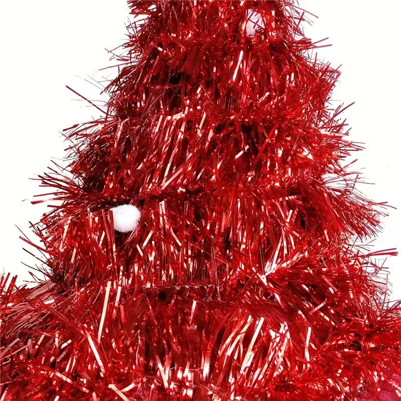 Tinsel Christmas Tree Hat