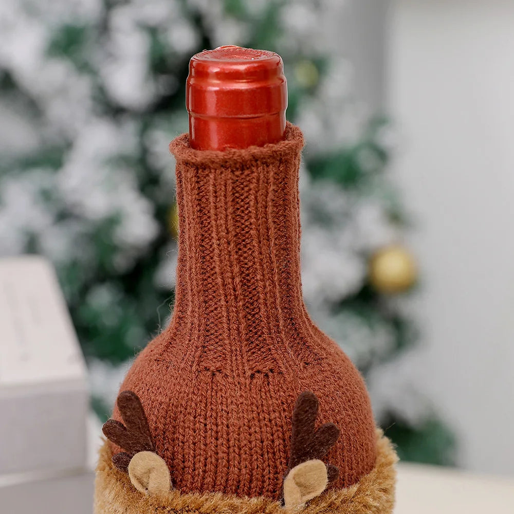 Knitted Wine Bottle Cover