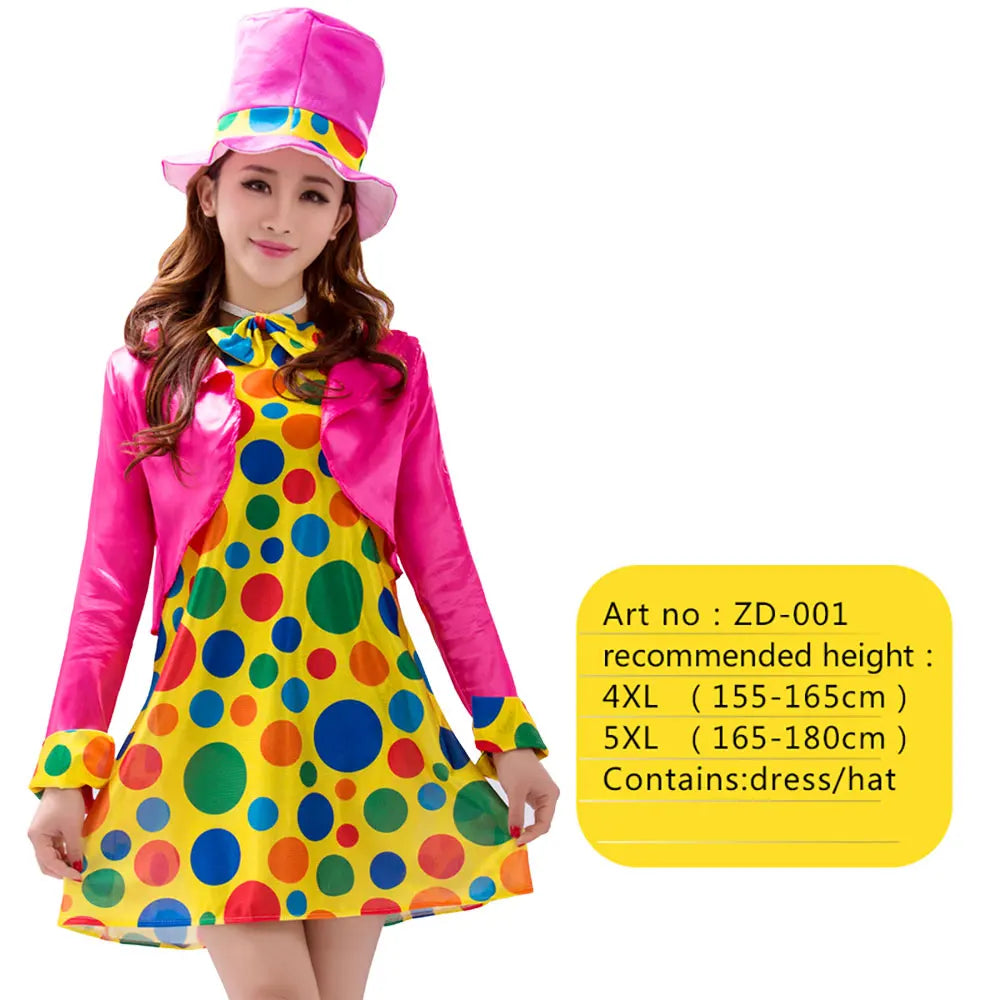 Women Clown Costume