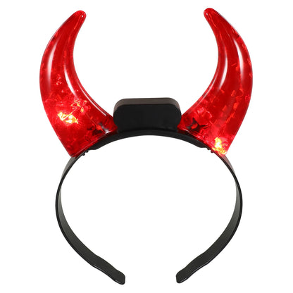 Led Devil Horn Headband