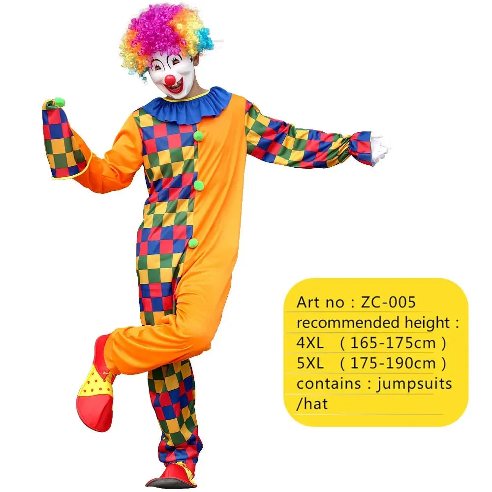 Adult Clown Costume